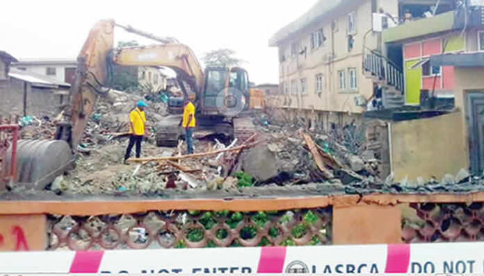 Scene-of-the-collapsed-building