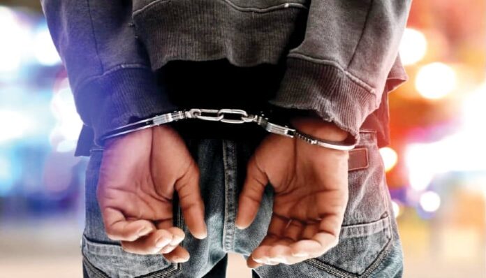 arrested